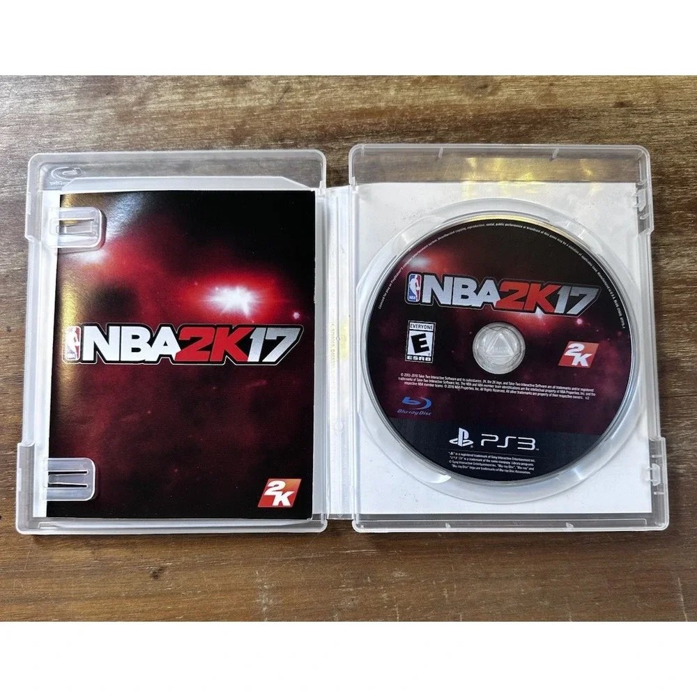 NBA 2K17 Standard Edition - PlayStation 3 CIB Disk Is Mint